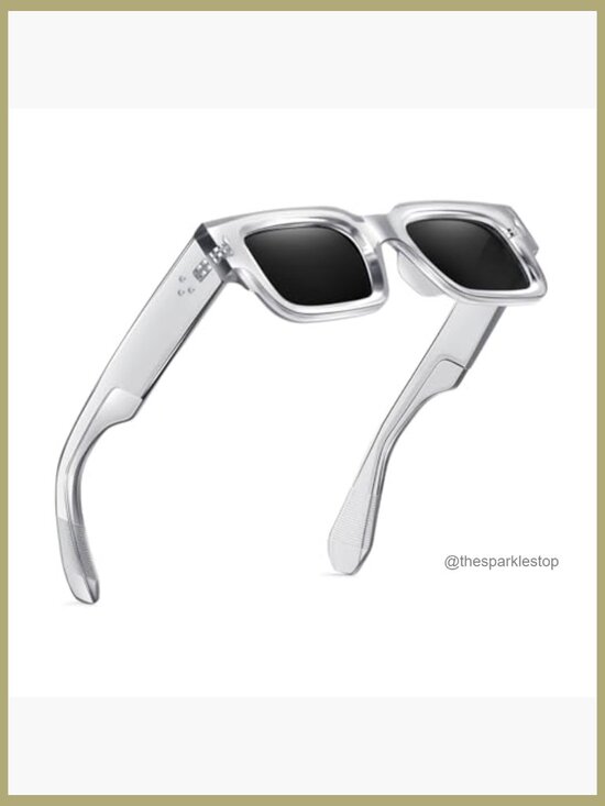 Square Frame Sunglasses for Women Men Trendy Chunky Rectangle Sun Glasses UV400 main image 6